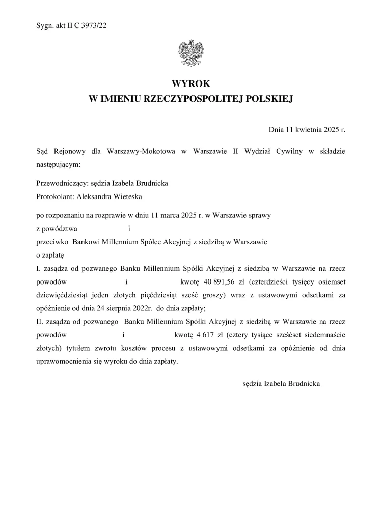 11-04-2025-wyroki-frankowe-Warszawa-chf-zasadzenie-zaplaty-od-banku-kredyty-cchf
